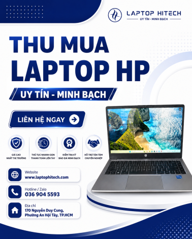 Thu Mua Laptop HP Cũ Giá Tốt Tại TP.HCM – Thu Mua Nhanh, Báo Giá Minh Bạch