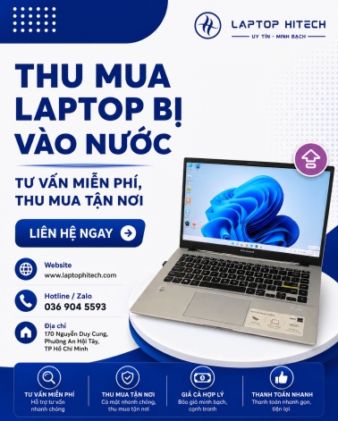 Thu Mua Laptop Bị Vào Nước Giá Tốt – Tư  Vấn Miễn Phí, Thu Mua Tận Nơi