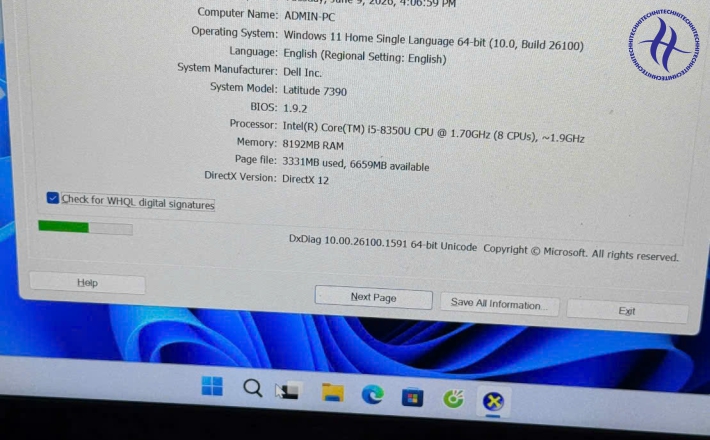 DELL LATITUDE 7390 I5 8250U