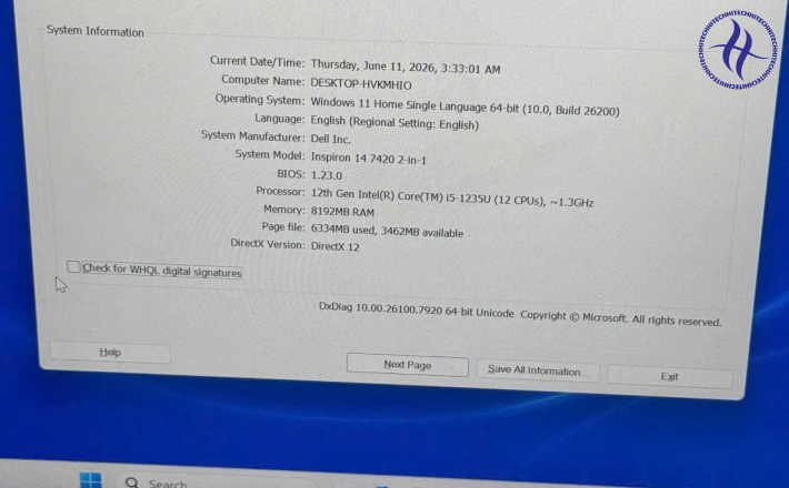 DELL INSPIRON 7420 2 IN 1 I5