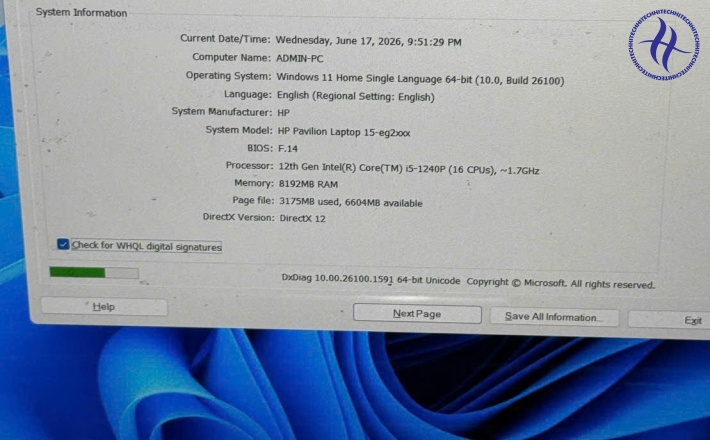 HP PAVILION 15 EG I5