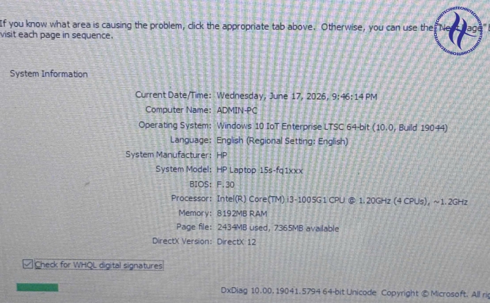 HP PAVILION 15 FQ I3