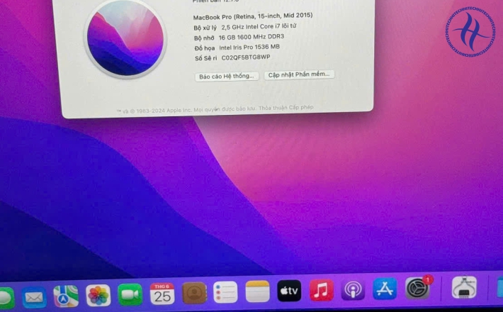 MACBOOK PRO RETINA 15 INCH 2015 I7 