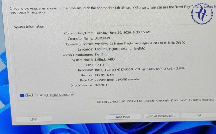 DELL LATITUDE 7480 I7