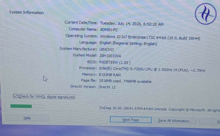 LENOVO THINKPAD E470 I5