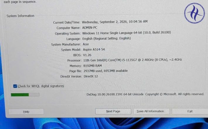 ACER ASPIRE A514-54 I5