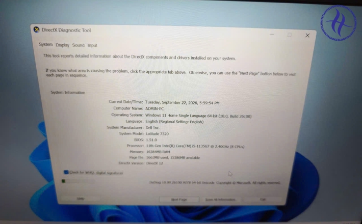 DELL LATITUDE 7320 I5-1135G7