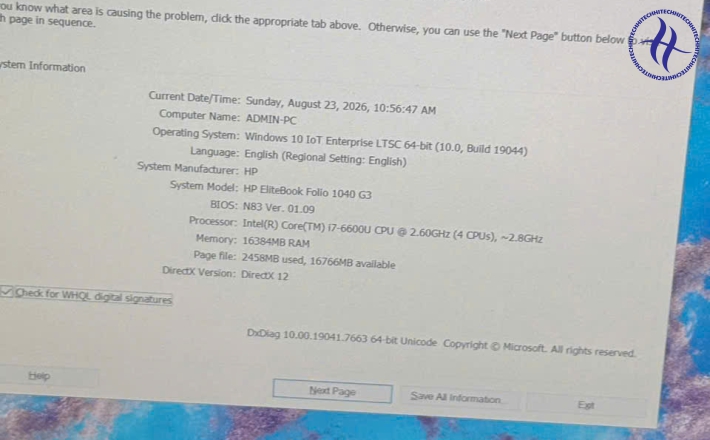 HP ELITEBOOK FOLIO 1040 G3 