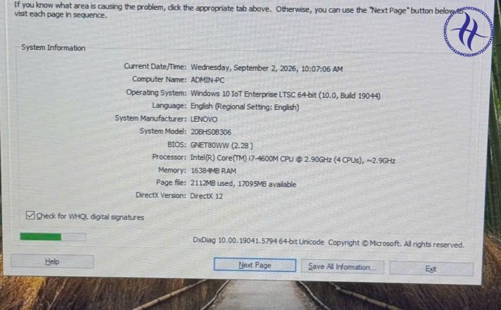 LENOVO THINKPAD W540 I7