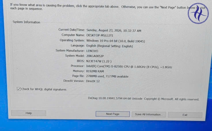 LENOVO THINKPAD X1 CARBON GEN 6 I5