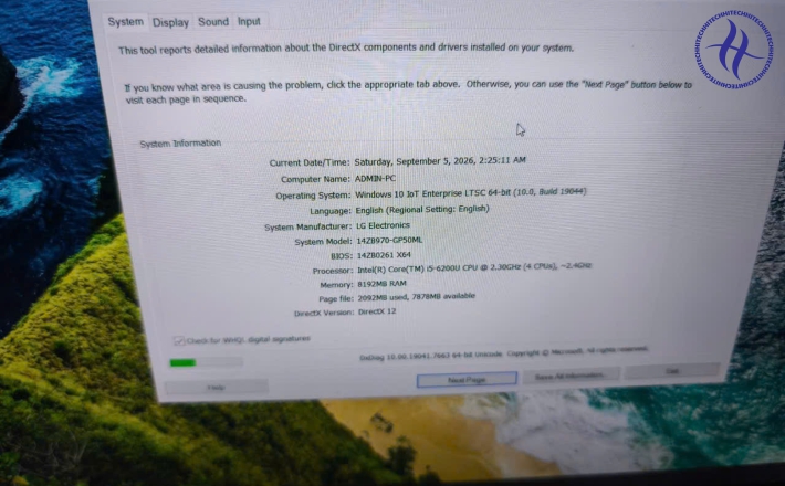 LG GRAM I5-6300U